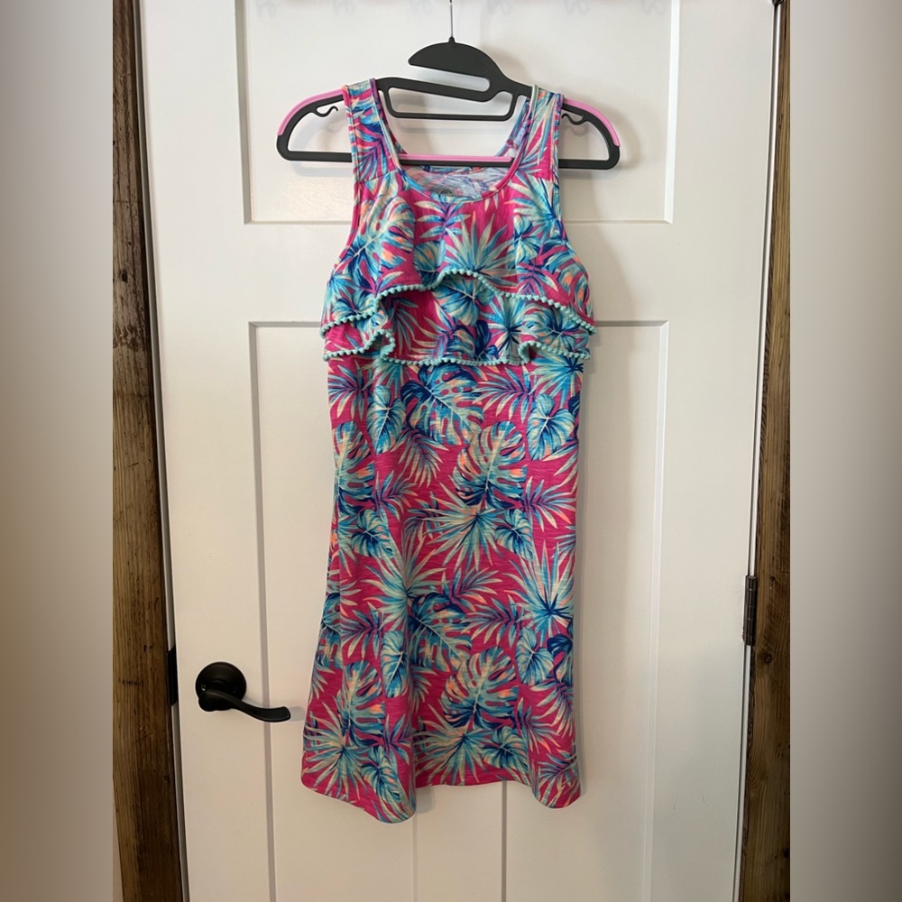 Pink Tropical Dress